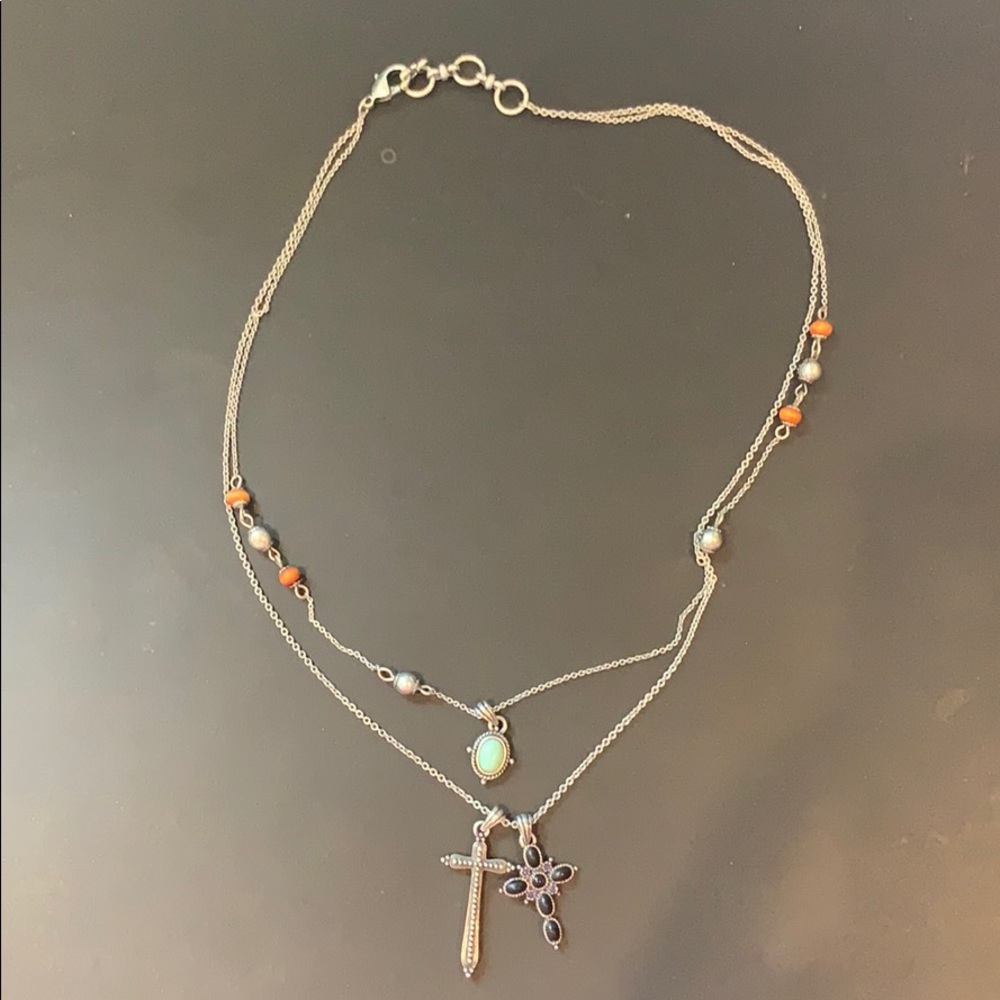 Lucky Brand layered necklace